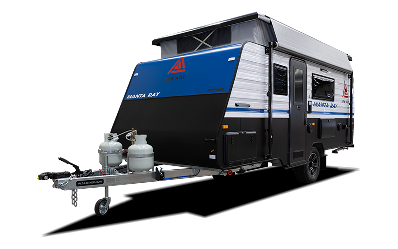 MANTA RAY POP TOP NEW AGE CARAVANS Caravans Range - Kratzmann Caravans